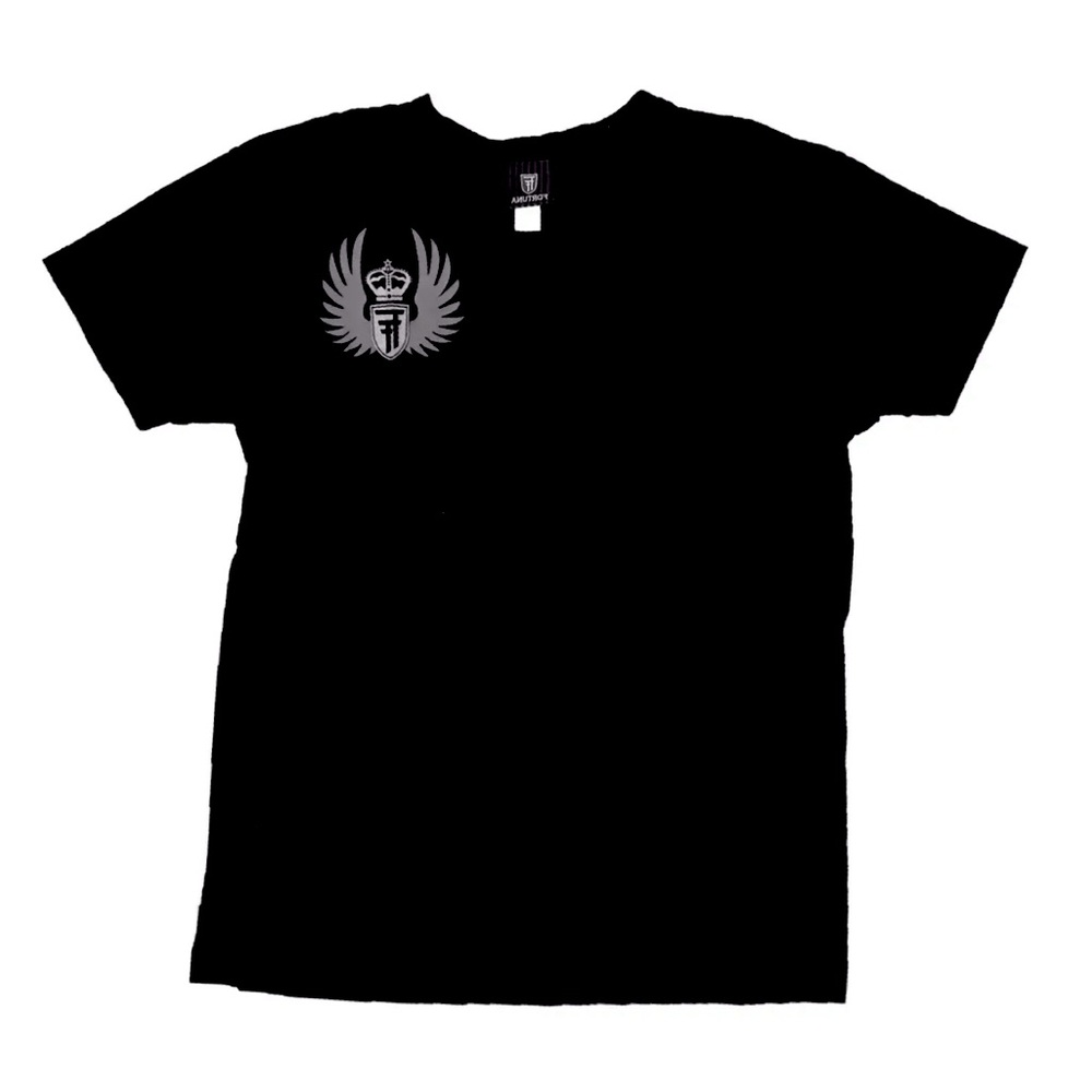 ** New **  FORTUNA  T-SHIRT WOMEN'S - BLACK  -  Size MEDIUM